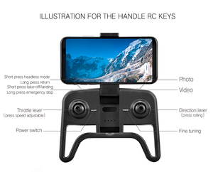 2020 New Tecnologia 4K HD Aerial Professional dron Quadcopter Intelligent Following Rc Drone With Camera R8 Radio+Control+Toys - Product Image 4