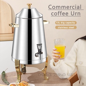 Equipo de Buffet para Hotel, Dispensador de Café y Jugos, Dispensador Comercial de Acero Inoxidable para Catering, Cafetera en Venta - Product Image 2