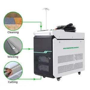 portable laser rust remover laser cleaner metal fiber laser cleaning machine to remove rust and paint