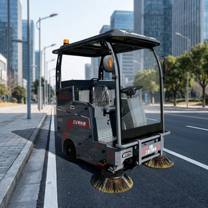 เครื่องกวาดพื้น Sleek Mall Street Sweeper ใช้หุ่นยนต์กวาดถนนอัจฉริยะ ช่วยทำความสะอาดพื้นด้วยรถยนต์ไฟฟ้าที่เชื่อถือได้ - Product Image 1