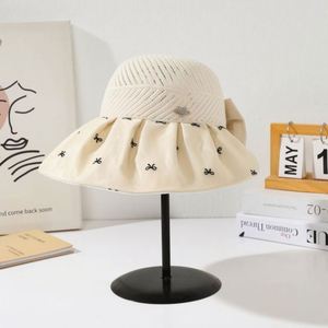 Wholesale Unisex Sunscreen <b>Hat</b> <b>Summer</b> Sunshade Anti-Ultraviolet Large-brimmed Bucket <b>Hat</b> Mesh Fabric Casual Fishing - Product Image 2