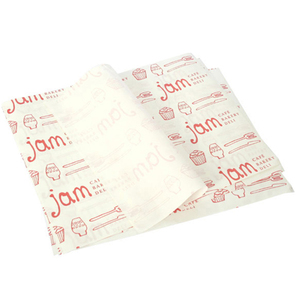 Rouleaux de papier ciré imprimé double face écologiques pour emballage alimentaire - Logo personnalisé, résistant à la graisse pour biscuits, pain, sucettes, sucre - Product Image 5