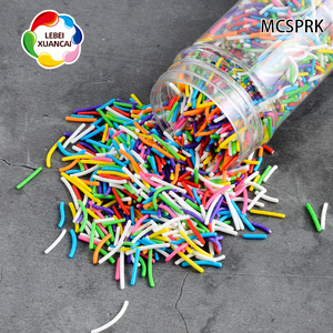 Bán Trực Tiếp Từ Nhà Máy Cầu Vồng Giòn Jimmies Ăn Được Rắc Kẹo Cho Ice Cream Trang Trí - Product Image 2