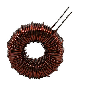 Inducteur toroïdal personnalisé à courant élevé 22uH 47uH 100uH 10A 20A 50A Bobine de refoulement à noyau Sendust pour onduleur et énergie solaire - Product Image 2