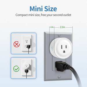OIT 1200W 13A 영국 변환 투야 소켓 플러그 무선 제어 와이파이 스마트 홈 전원 소켓 - Product Image 4