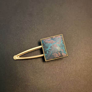 Nuovo arrivo tradizionale estetica orientale seta tessitura canzone broccato serie elegante fermagli per capelli per decorazioni - Product Image 3