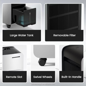 Mini climatiseur domestique POG1 5200 BTU à échange d'eau, sans énergie thermique, pour climatisation à air chaud - Product Image 4