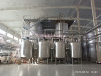 Cuve de fermentation en acier inoxydable pour équipement de brassage de bière artisanale