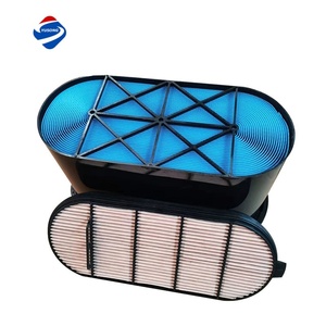 Ensemble de filtre à air en nid d'abeille en parfait état, papier filtrant de haute qualité P640149 P636095 pour camion - Product Image 1