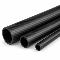 Plaque de brise-vitre en fibre de carbone à quatre doigts, pleine paume, usinée CNC, pièces en acier inoxydable personnalisées, support de panneau, tube noir pour