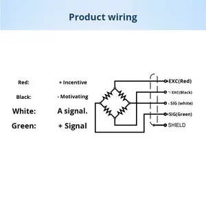 โหลดเซลล์แบบ Spoke-Type ของ American Transcell รุ่น Ptst/200กก./500กก./1ตัน/2.5ตัน/5ตัน - Product Image 3