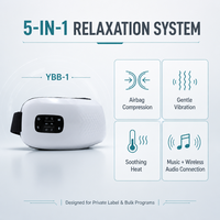 Professionelles Augenentspannungsgerät mit Wärme, Vibration und Luftdruck zur Ermüdungslinderung, Tragbares Intelligentes Pflegegerät, Augenmassagegerät