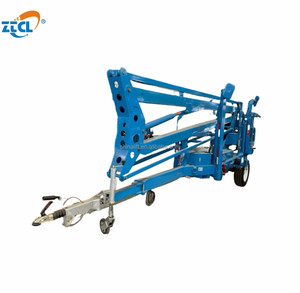 Elevador Telescópico Portátil de Remolque Trasero Pequeño con Plataforma Elevadora Manual y Remolque Aéreo, <span class=keywords><strong>Precio</strong></span> de Fábrica - Product Image 6