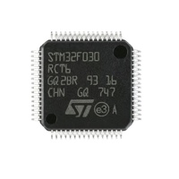 Microcontrolador STM32F030RCT6 de 32 Bits para Cortex-M0 con Memoria Flash de 256 KB, Paquete 64-LQFP - Componentes Electrónicos