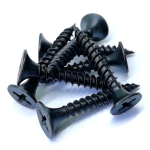Venta caliente <span class=keywords><strong>tornillo</strong></span> negro de alta calidad 3,<span class=keywords><strong>5</strong></span> Mm 6x1 #12 Mdf autorroscante rosca gruesa Parafuso tornillos de yeso para paneles de yeso - Product Image 6