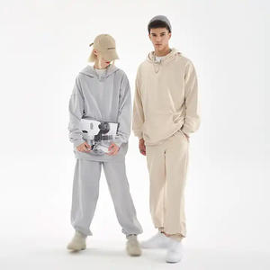 Sudadera con Capucha LM007, Personalizable con Logotipo, 360 g/m², Color Tierra, Sin Cordón, de Algodón Grueso, para Hombre - Product Image 5