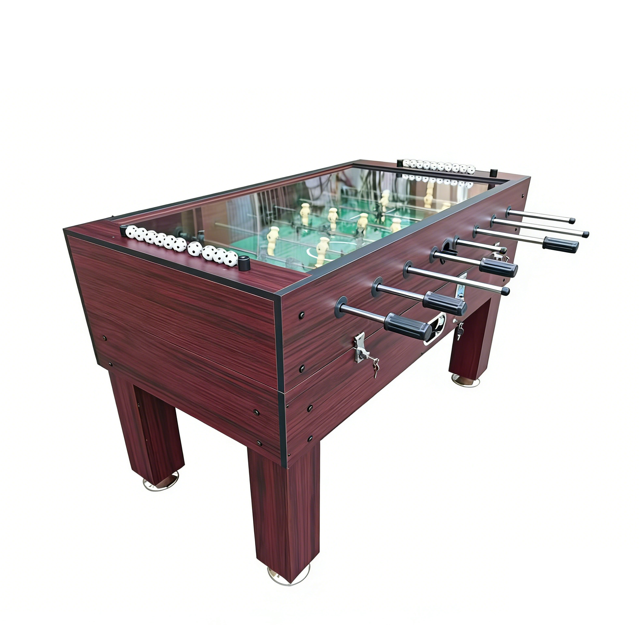 Shop High-End Glass Top Football Tables for Fun & Style
