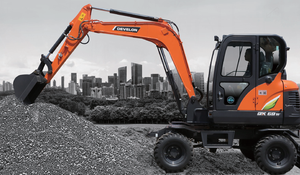 Nouvelle <span class=keywords><strong>Excavatrice</strong></span> sur Roues Develon DX60W de Haute Qualité – Vente Directe Usine – Matériel Neuf - Product Image 4