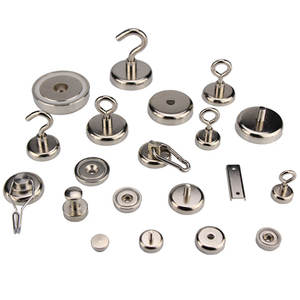 Imán de Neodimio Industrial Permanente de Alta Resistencia Maxwell, Grado N35, Recubierto de Níquel con Orificio Recto - Product Image 6