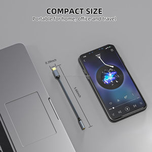 ตัวแปลงแจ็คหูฟังแปลงสัญญาณเสียงชนิด C เป็น3.5MM <span class=keywords><strong>สาย</strong></span> USB C ไปยัง<span class=keywords><strong>3.5</strong></span> <span class=keywords><strong>AUX</strong></span> สำหรับ Samsung iPhone - Product Image 3