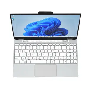 15.6英寸便携式电脑笔记本电脑英特尔N95 DDR4 6GB内存180打开和关闭角度高容量电池，5000毫安笔记本电脑