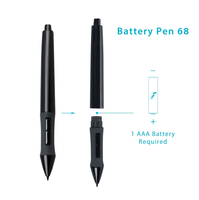 Tablette graphique à stylet Huion pour l'animation professionnelle, l'art, l'illustration numérique et la conception P68