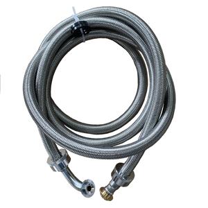 Entrée <span class=keywords><strong>de</strong></span> tuyau <span class=keywords><strong>de</strong></span> <span class=keywords><strong>machine</strong></span> <span class=keywords><strong>à</strong></span> <span class=keywords><strong>laver</strong></span> <span class=keywords><strong>flexible</strong></span> en acier inoxydable <span class=keywords><strong>de</strong></span> haute qualité - Product Image 2