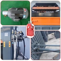 Presse à balles verticale hydraulique 30T semi-automatique pour le recyclage du papier et du carton, compacteur économe en énergie