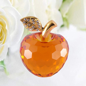 Lá Vàng Thủy Tinh Trong Suốt <span class=keywords><strong>Apple</strong></span> Mặt Pha Lê Rõ Ràng <span class=keywords><strong>Apple</strong></span> Chặn Giấy - Product Image 5