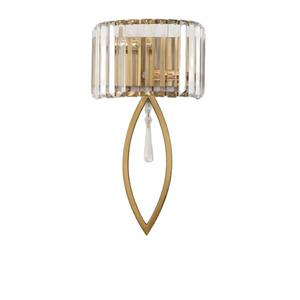 Lampe murale LED décorative en fer forgé de style américain, simple, pour couloir, salon, fond de mur, horloge à <span class=keywords><strong>pendule</strong></span> - Product Image 1