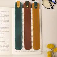 Marque-page en cuir personnalisé gravé, accessoire idéal pour la rentrée scolaire et les cadeaux de remise de diplôme, porte-page pour la lecture