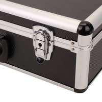Vol étui rigide boîte à outils transporter mousse stockage caméra DJ accessoires grand aluminium personnalisé Logo Durable étui rigide
