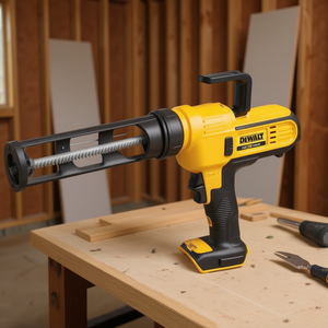 Pistola de calafateo Dewalt Power de 18V inalámbrica a batería para aplicaciones de sellado en construcción - Product Image 3