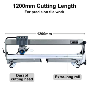Machine à découper les carreaux en céramique électrique professionnelle de haute qualité, 1200 mm, pour un biseau à 45 degrés - Product Image 4