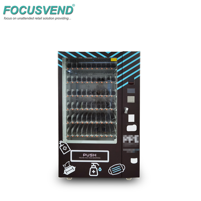 Compact Card & Clothing Vending Machine for Malls & Outdoor Use