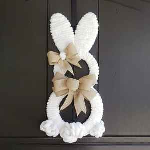Guirnalda de Conejito de Pascua DAMAI, Decoración Colgante para Puerta con Forma de Conejo, Decoración para Fiestas en Interiores - Product Image 1