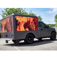Écran LED géant pour remorque mobile extérieure P3 P5 P6, publicité pour camion remorque