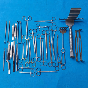 Juego de 34 Piezas de Instrumentos para Abdominoplastia y Tummy Tuck con Caja de Acero Inoxidable, Acero Inoxidable Alemán Reutilizable y Autoclavable, con Certificación CE - Product Image 1