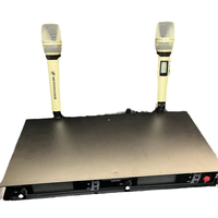 Micrófono Inalámbrico Profesional SKM9000ii UHF Dinámico Cardioide con Luces LED, Micrófono de Mano Metálico con Sonido Nítido para Karaoke, Discursos y Espectáculos
