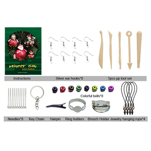 Bộ đất sét <span class=keywords><strong>polymer</strong></span> nướng lò tự làm 60 màu 20g, không độc hại, bán buôn, kèm dụng cụ và khuôn - Product Image 3