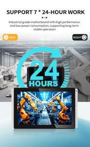 21.<span class=keywords><strong>5</strong></span> 인치 산업용 패널 PC 정전 용량 성 터치 스크린 IP65 방수 VESA 마운트 임베디드 시스템 리눅스 우분투 인텔 I3/i5 CPU - Product Image 4