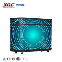 Écran de comptoir LED incurvé P2, affichage LED couleur pleine pour table, HDR10+, luminosité 600 CD, garantie de 2 ans pour la décoration de restaurants et de cafés