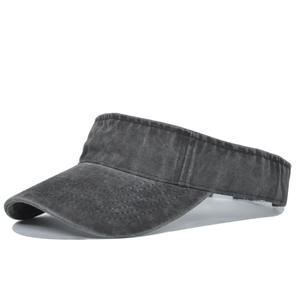 Topi Visor fesyen Logo kustom untuk ikat kepala kedok musim panas Visor pelindung matahari Sporty solusi bergaya untuk hari cerah - Product Image 4