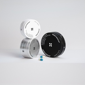 Merrynewon Silk-SCREEN Art Custom Printed Metal Cans Aluminum Probiotic Capsule Box for Brand Identity - Product Image 3