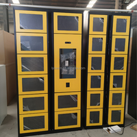Casier intelligent de stockage et de location pour raquettes de basketball et planches de paddle, idéal pour les terrains de sport, clubs et gymnases