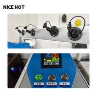 Nicehot vente en gros 40*60 16*24 pouces double plateau thermique Sublimation presse à chaud Machine alignement infrarouge disponible en option