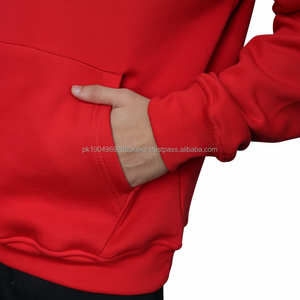 US Local Stock Deep <b>red</b> Hoodie for Men Cotton Fleece Pullover <b>Hoody</b> Casual Fit Streetwear Ready to Ship No Tariff Fast Delivery - Product Image 1