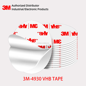 <strong>3M</strong> 4930 PSA Tape, 0.6mm Strong Double-Sided Acrylic <strong>Adhesive</strong> Foam Tape for Metal,Glass, High Surface Energy (HSE) Substrates - Product Image 1