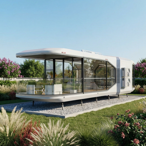 Cápsula Habitacional Impermeable de la Serie Sky Dome, Ecológica y Contemporánea, Fabricada con EPS |   Alojamiento de Lujo en el Parque Resort Premium Star View CE - Product Image 1