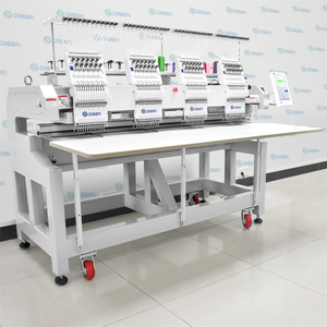 Machine à broder numérique automatique à 4 têtes, marque mondiale Disen, broderie personnalisée, logo personnalisé, nouveaux composants principaux, chapeau - Product Image 5